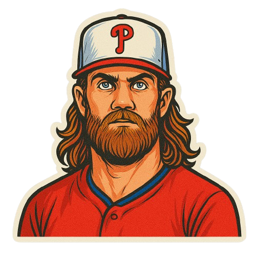 BRYCE HARPER STICKER