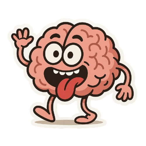 CRAZY BRAIN STICKER
