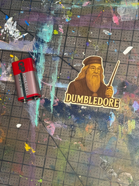 DUMBLEDORE STICKER