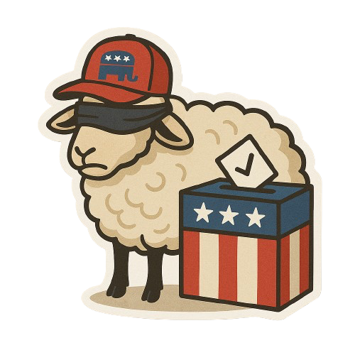 BLIND MAGA SHEEP STICKER