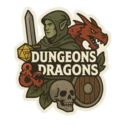 DUNGEONS & DRAGONS STICKER