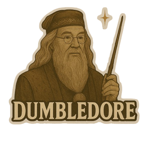 DUMBLEDORE STICKER