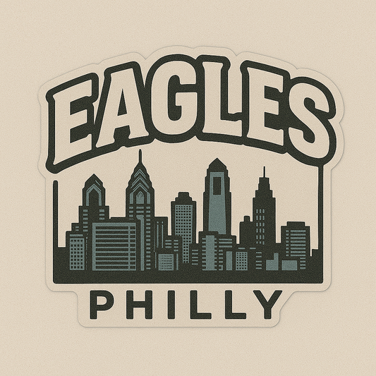 PHILLY EAGLES SKYLINE STICKER