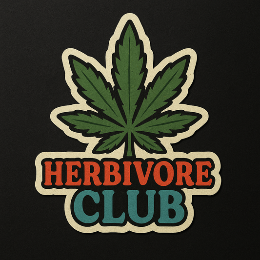 HERBIVORE CLUB WEED PLANT STICKER