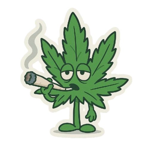 WEED SMOKING THE WEED STICKER