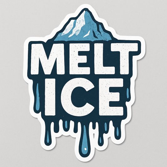 MELT ICE STICKER