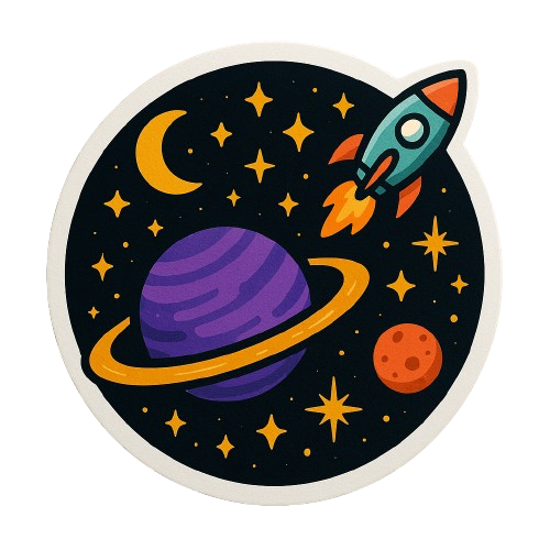 OUTERSPACE STICKER