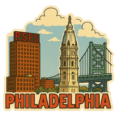 PHILADELPHIA 'PSFS' STICKER