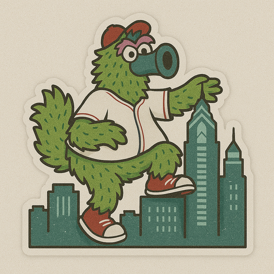 PHILLY PHANATIC CLIMBING SKYLINE STICKER