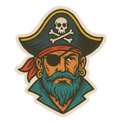 PIRATE STICKER