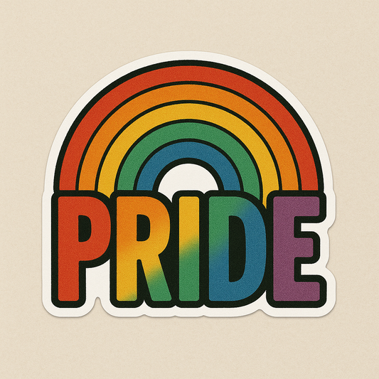 RAINBOW PRIDE STICKER