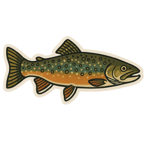 TROUT STICKER