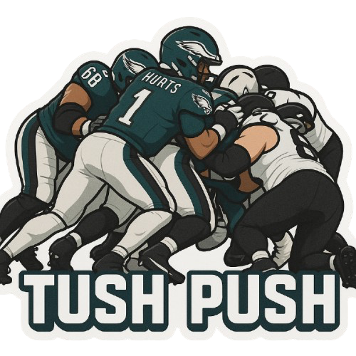 TUSH PUSH STICKER